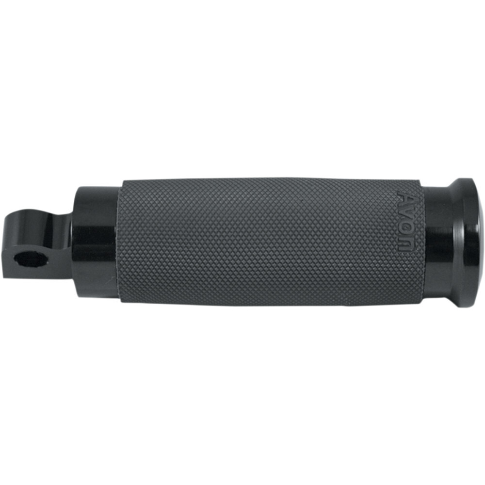 AVON Custom Contour Folding Foot Pegs for H-D Motorcycles (Anodized Black)