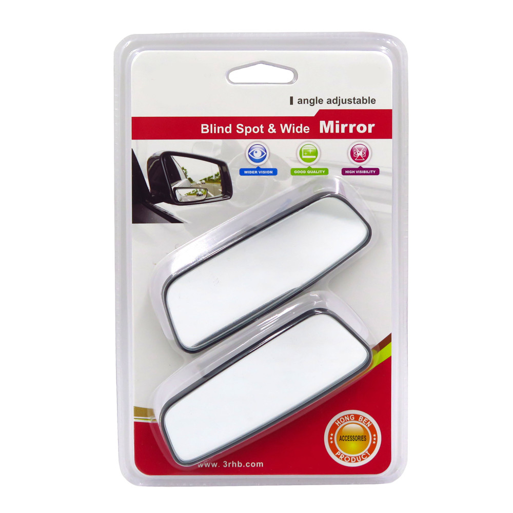 Blind Spot Mirror Wide Angle Adjustable Rear View Mirror Universal Vehicle Car