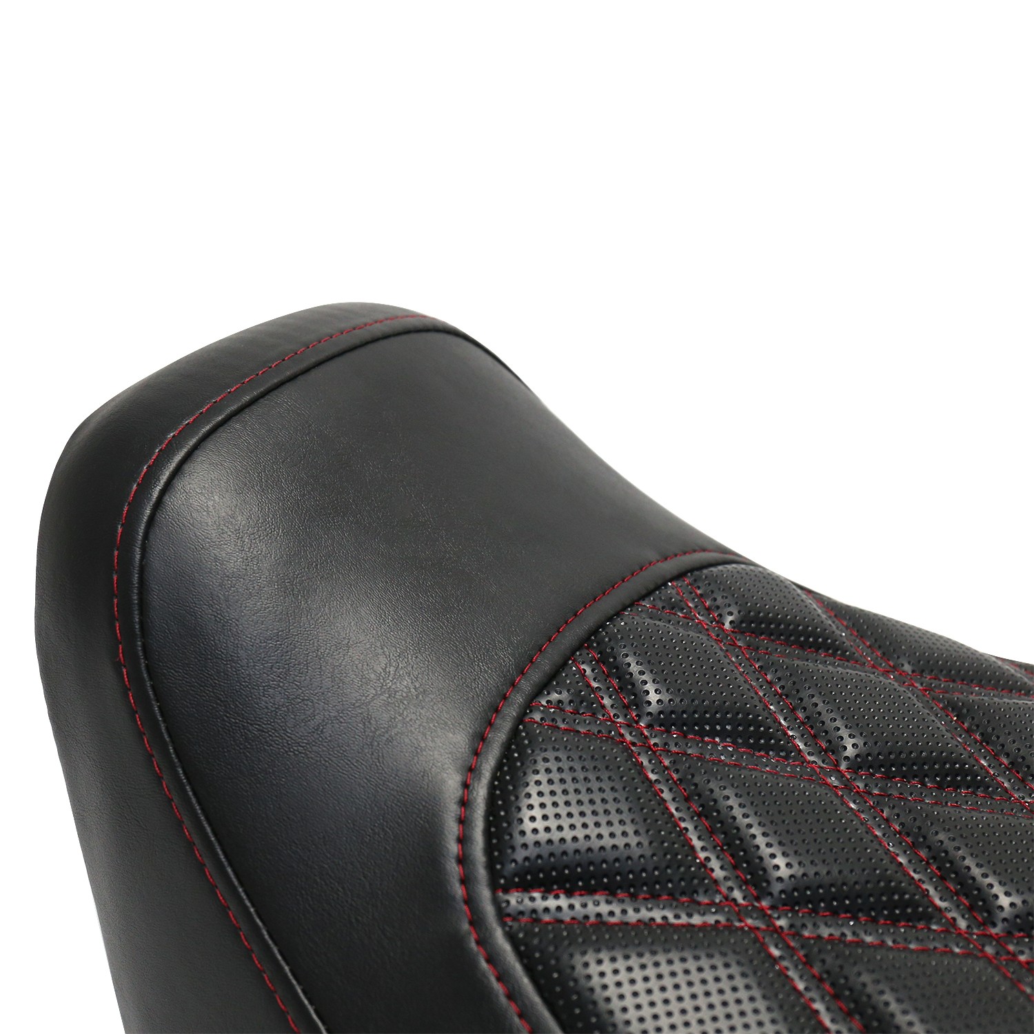 Front Rear Red Diamond Seat For Harley Street Glide EFI FLHXI / FLHX 2006 2007