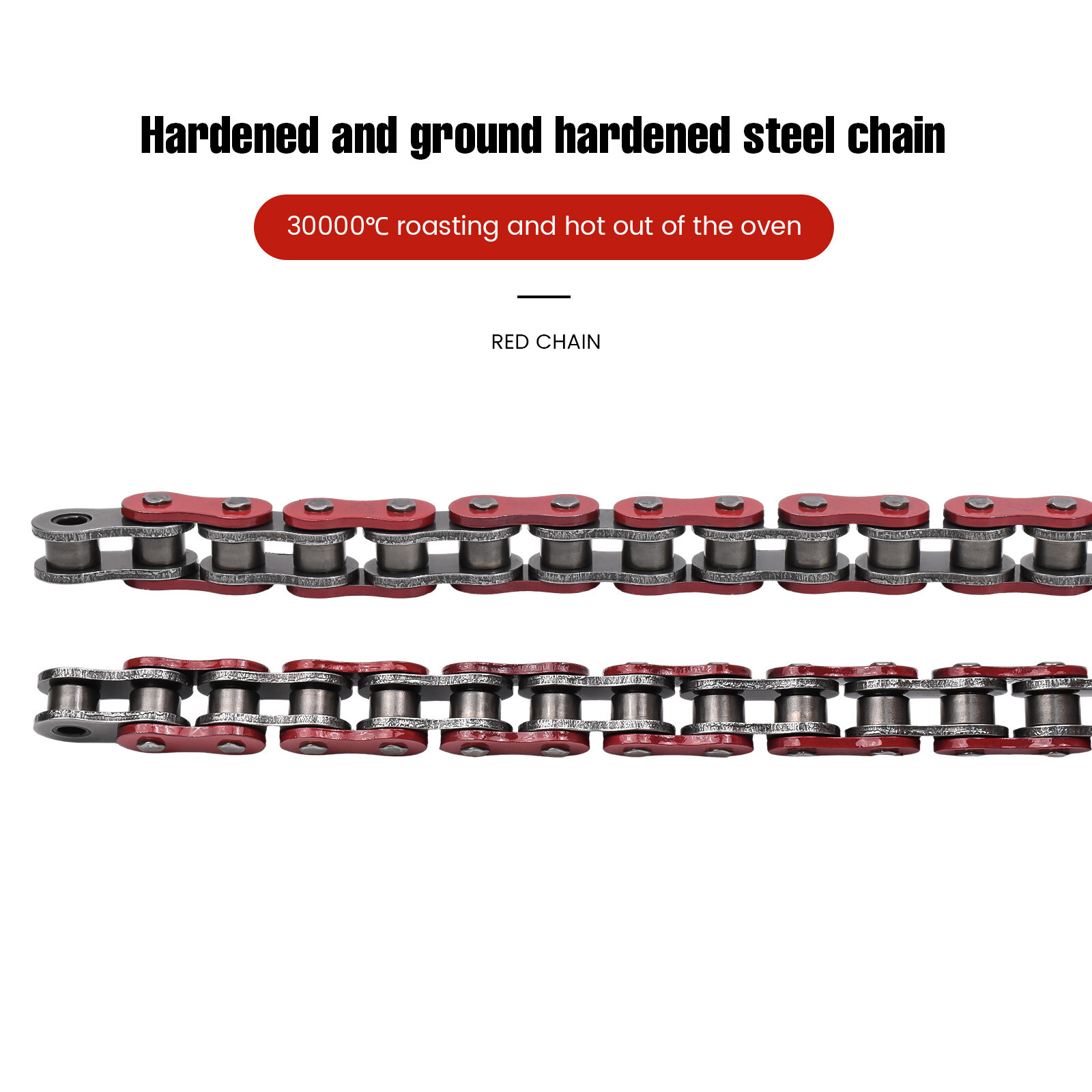 520 Red Non O-ring Drive Chain 120 Links for motorcycle ATV Tensile 8200