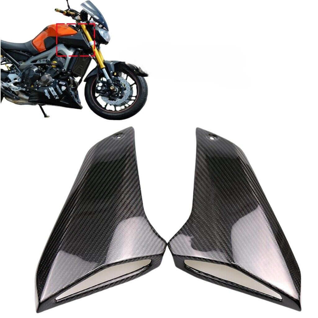 For Yamaha MT-09 FZ09 2013-2016 Carbon Fiber Tank Side Fairing Air Intake Cover