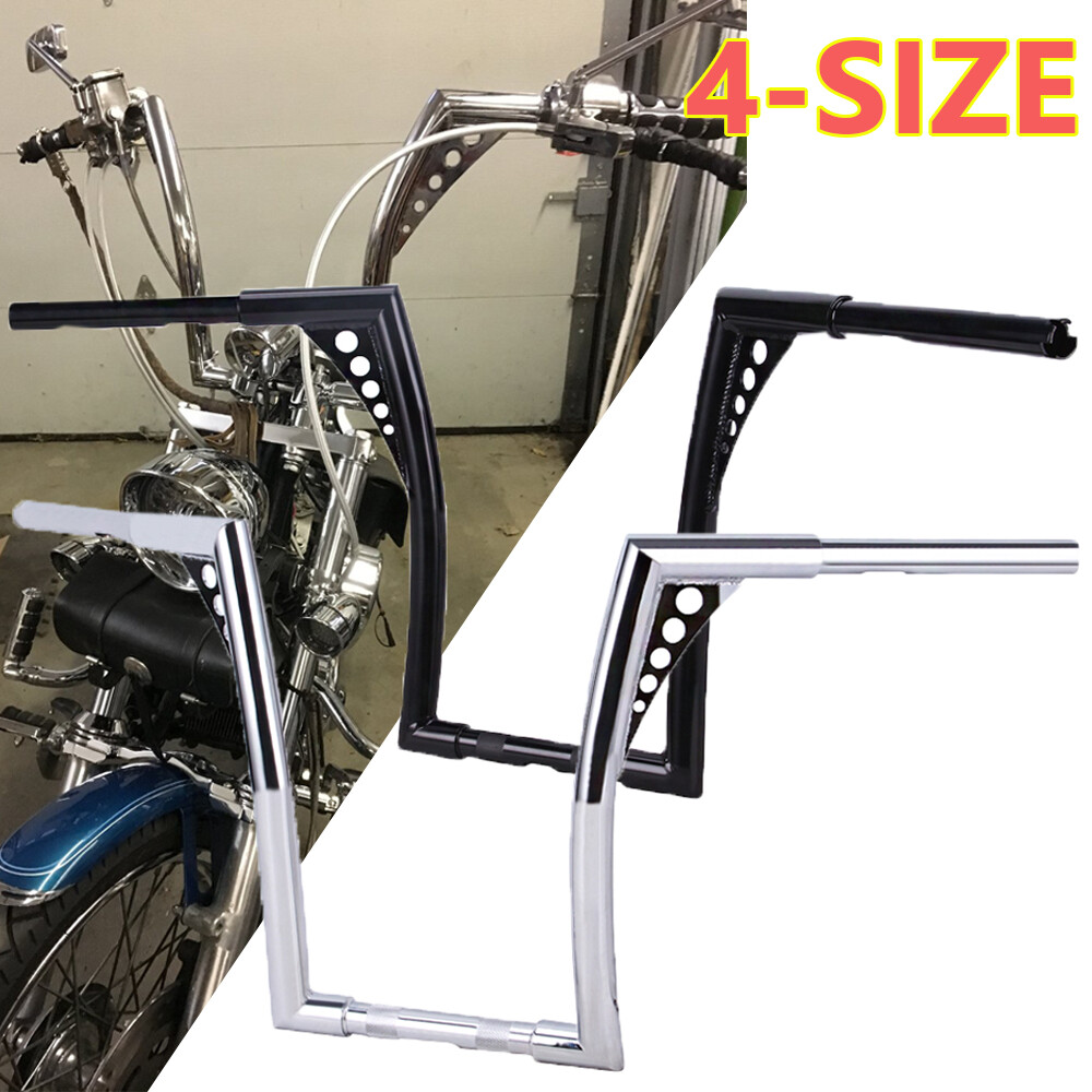 10″ 12″ 14″ 16″ Ape Hanger Bar Handlebar For Harley Sportster Iron 883 1200 XL