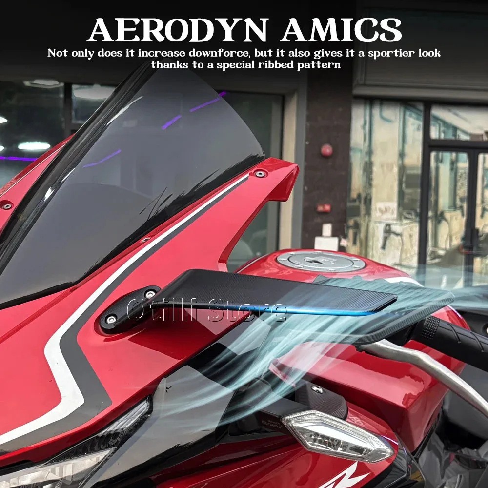 for Honda CBR650R 2019-2025 Gen 2 Winglet Mirrors Motorcycle Accessories