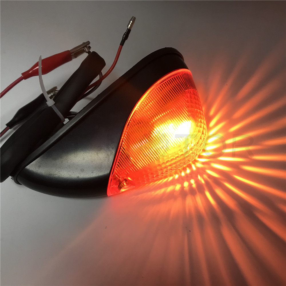 Amber Front Turn Signals Fit Kawasaki Ninja EX 250 1988-2007 2001 2002 2003 UE