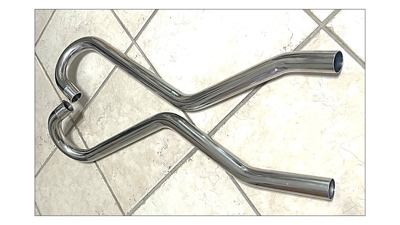 New High-Quality Norton P11 High Pipe Exhaust Set