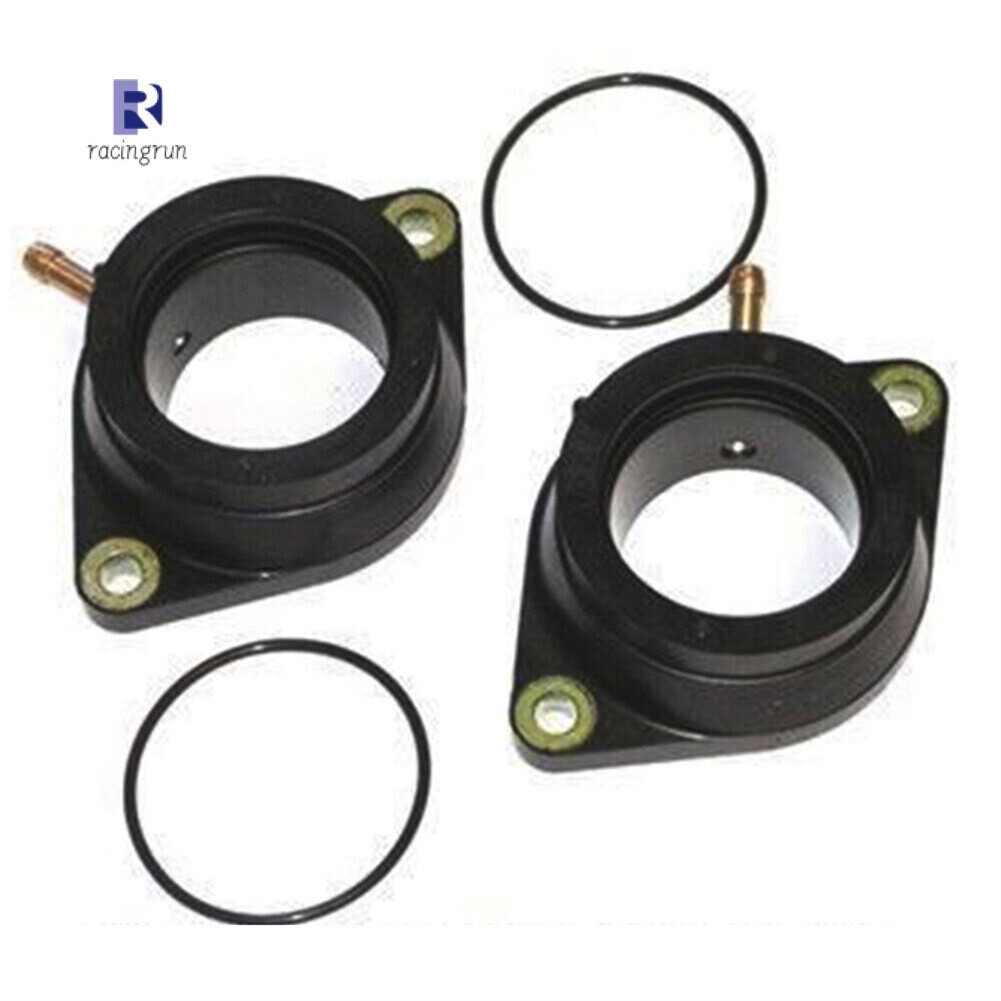 Carburetor Carb Intake Boot Joint Set For 1999-2009 Yamaha V-star 1100 Xvs1100