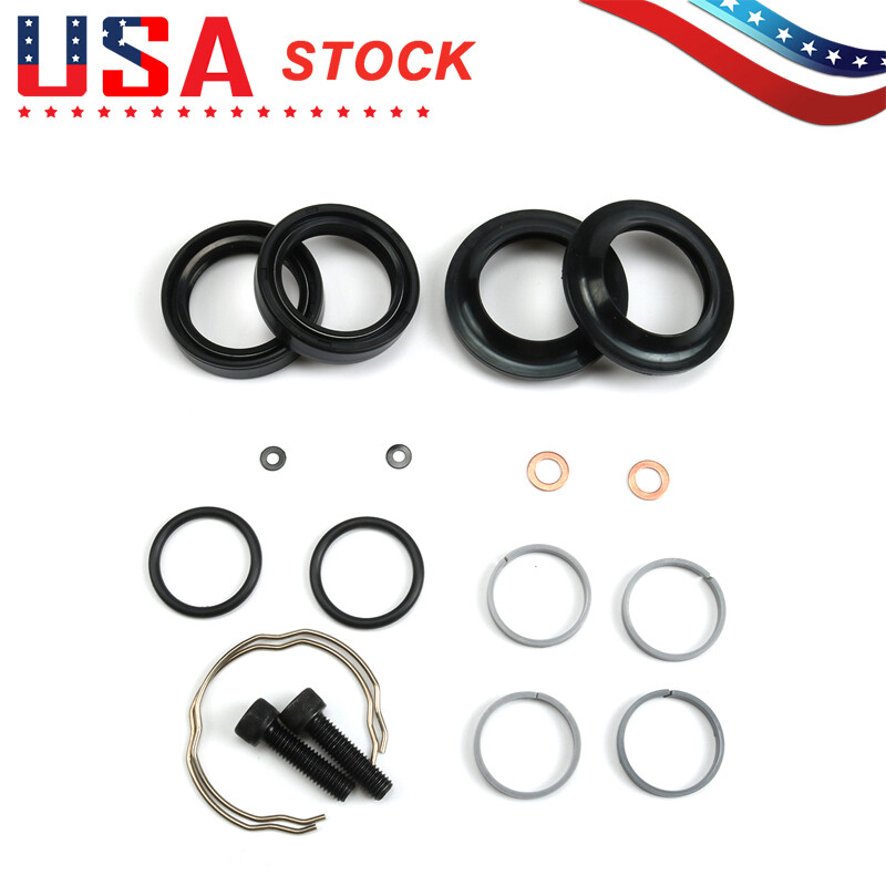 39mm Fork Seals Rebuild Kit For Harley Fork Seals Sportster 1988-15 & Dyna 91-05