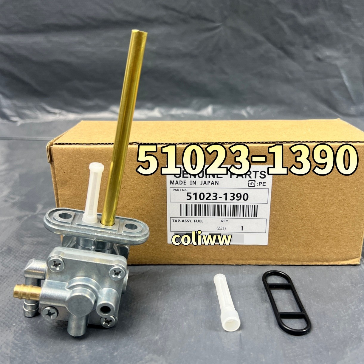 51023-1390 Fuel Gas Tank Valve Petcock For Kawasaki 1987-2018 KLR650 650 US TX