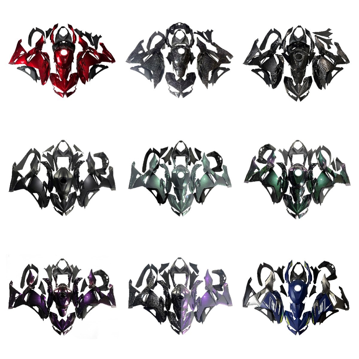 ABS Plastics Bodywork For 2024 2025 Kawasaki Ninja 500 EX500 24 25 Fairings Kit