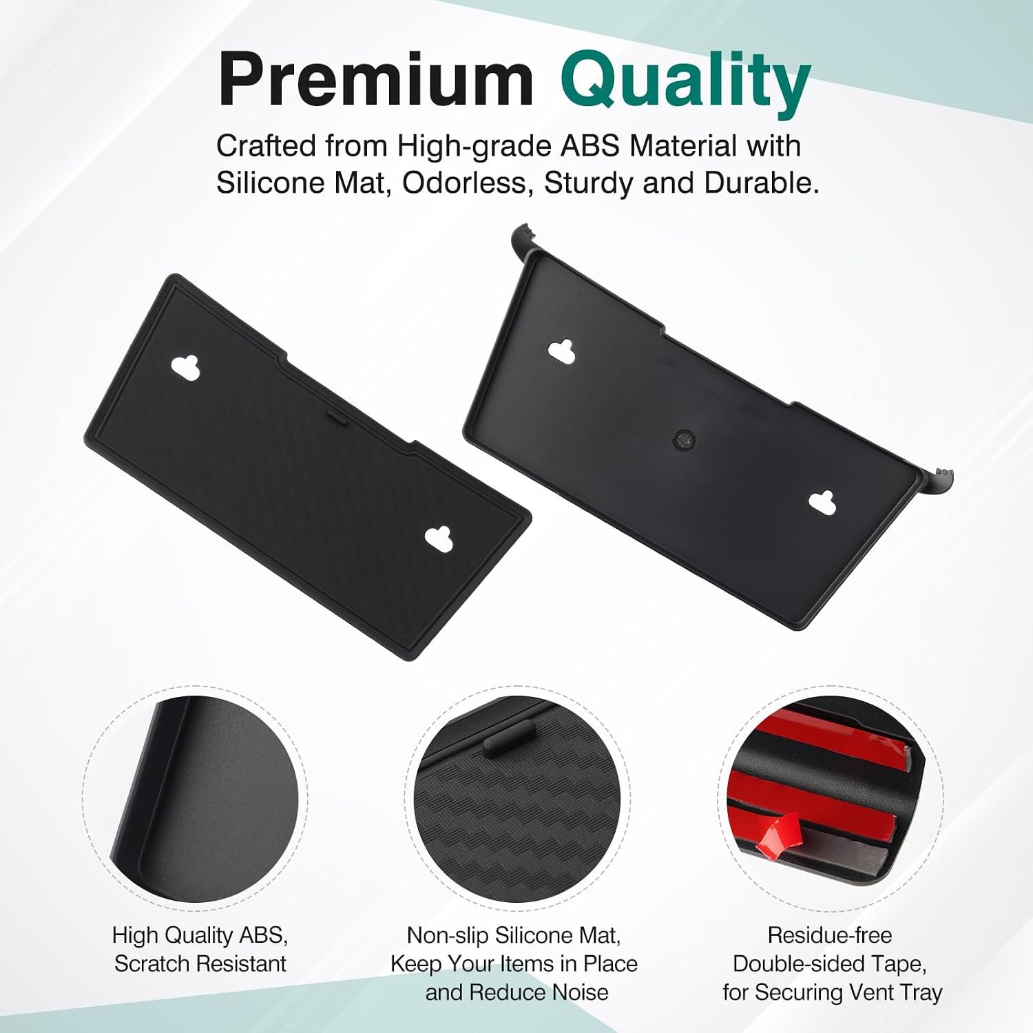 Center Console Organizer Toyota RAV4 2019 2020 2021 2022 2023 2024 2025 Silicone