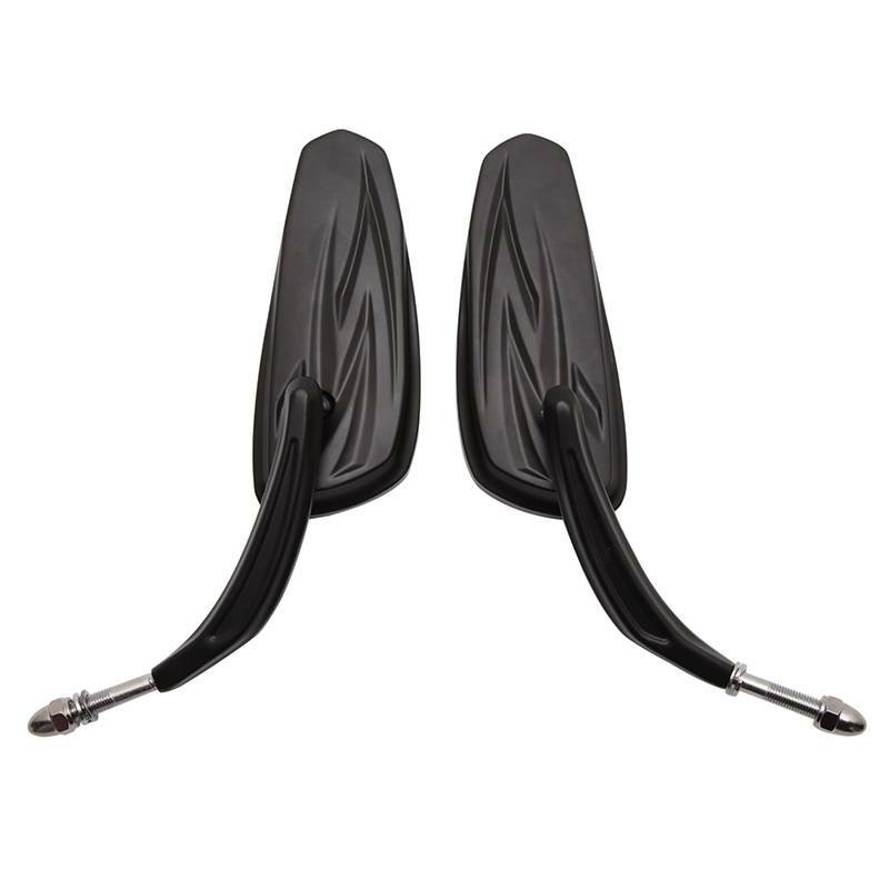 For Harley Street Glide Special Touring Black Motorcycle Rear View Side Mirrors