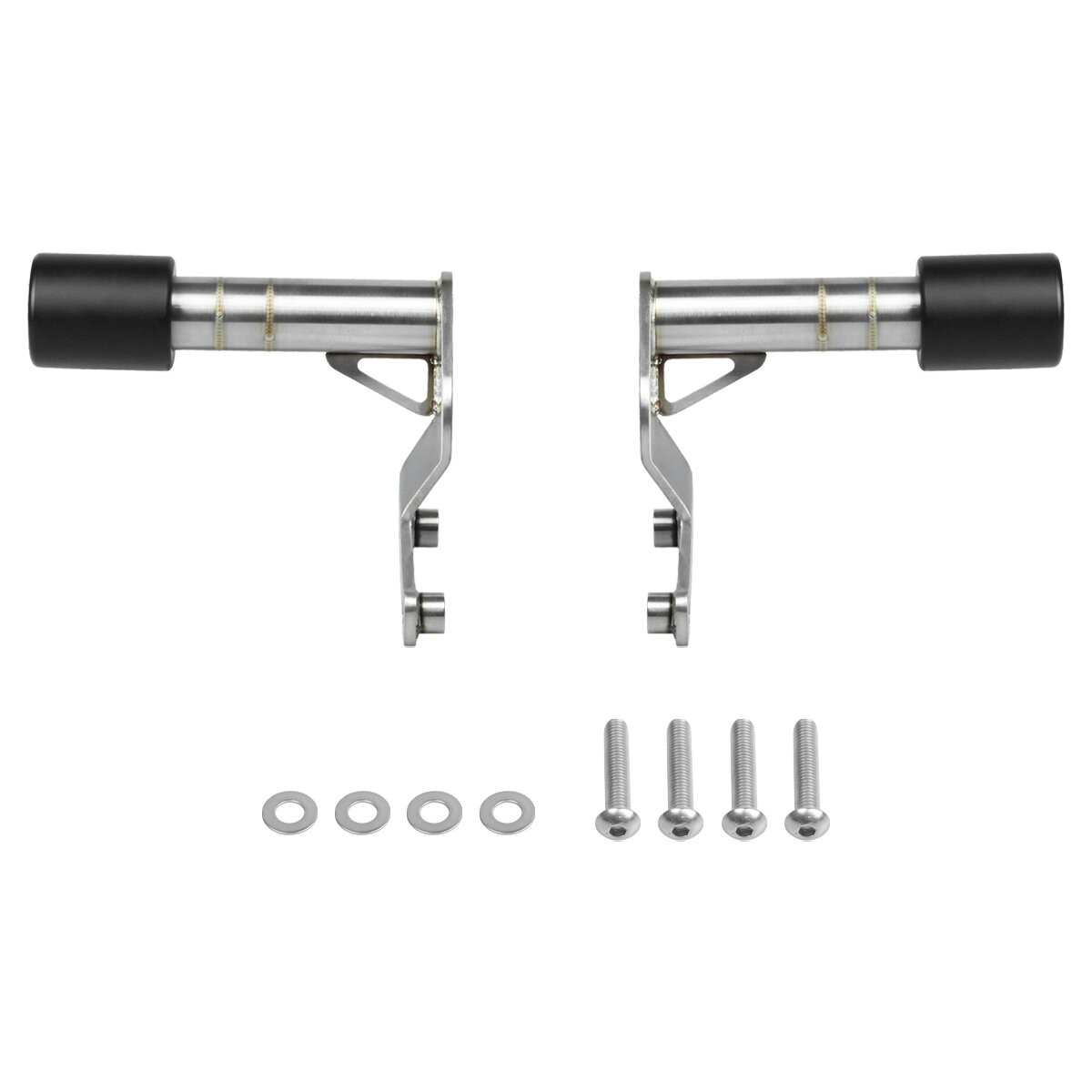 HogWorkz 1 1/4 in. Stainless Passenger Peg Crash Bar/Frame Slider HW157215