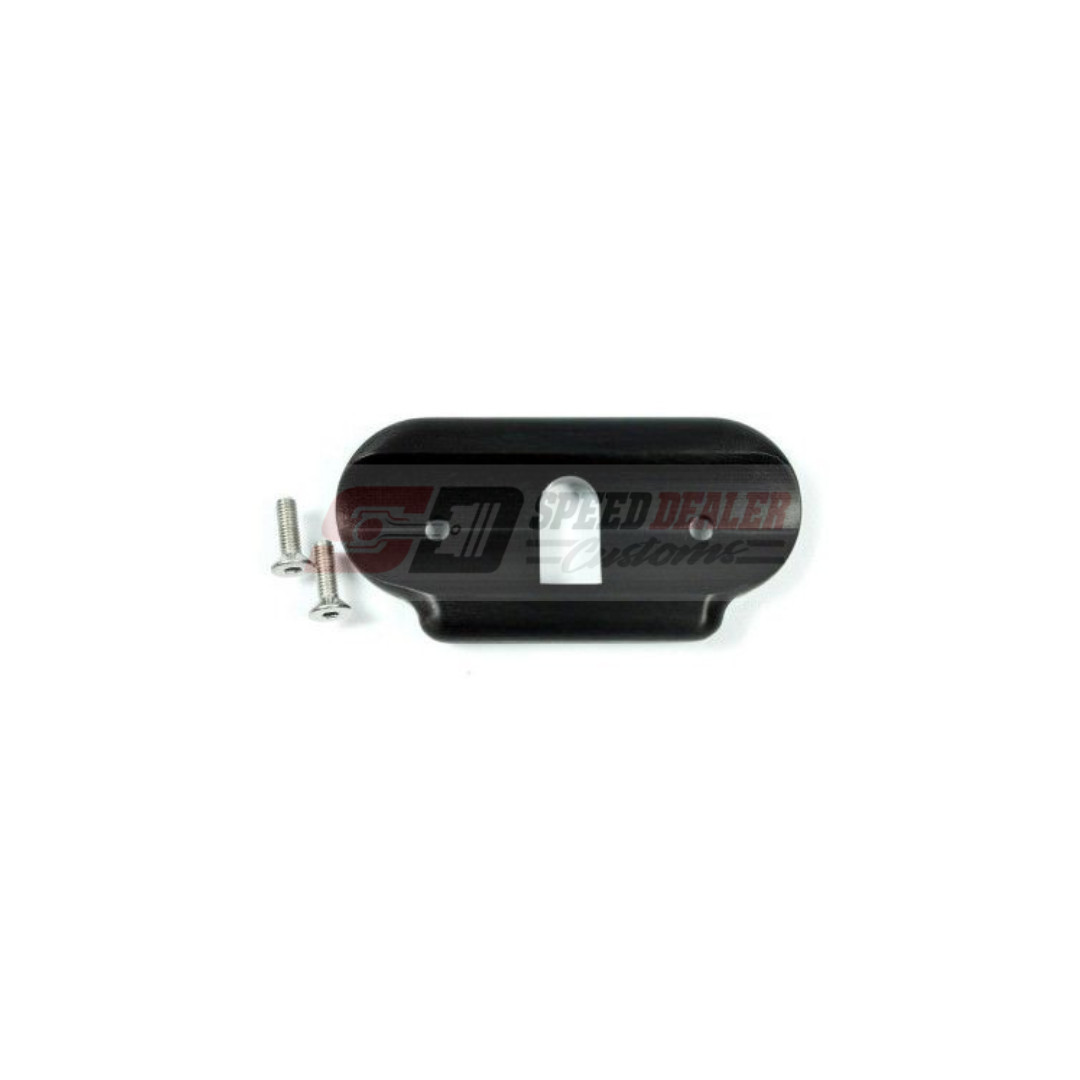 Motogadget motoscope mini combi bolt on bracket for 1″ bars- Black-MG3005040
