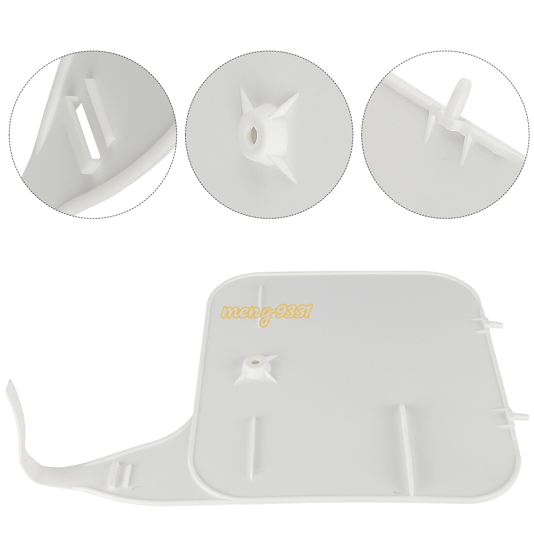 For Honda Front Number Plate White XR200R XR 200R 200 1990 91 92 93 94 95-99