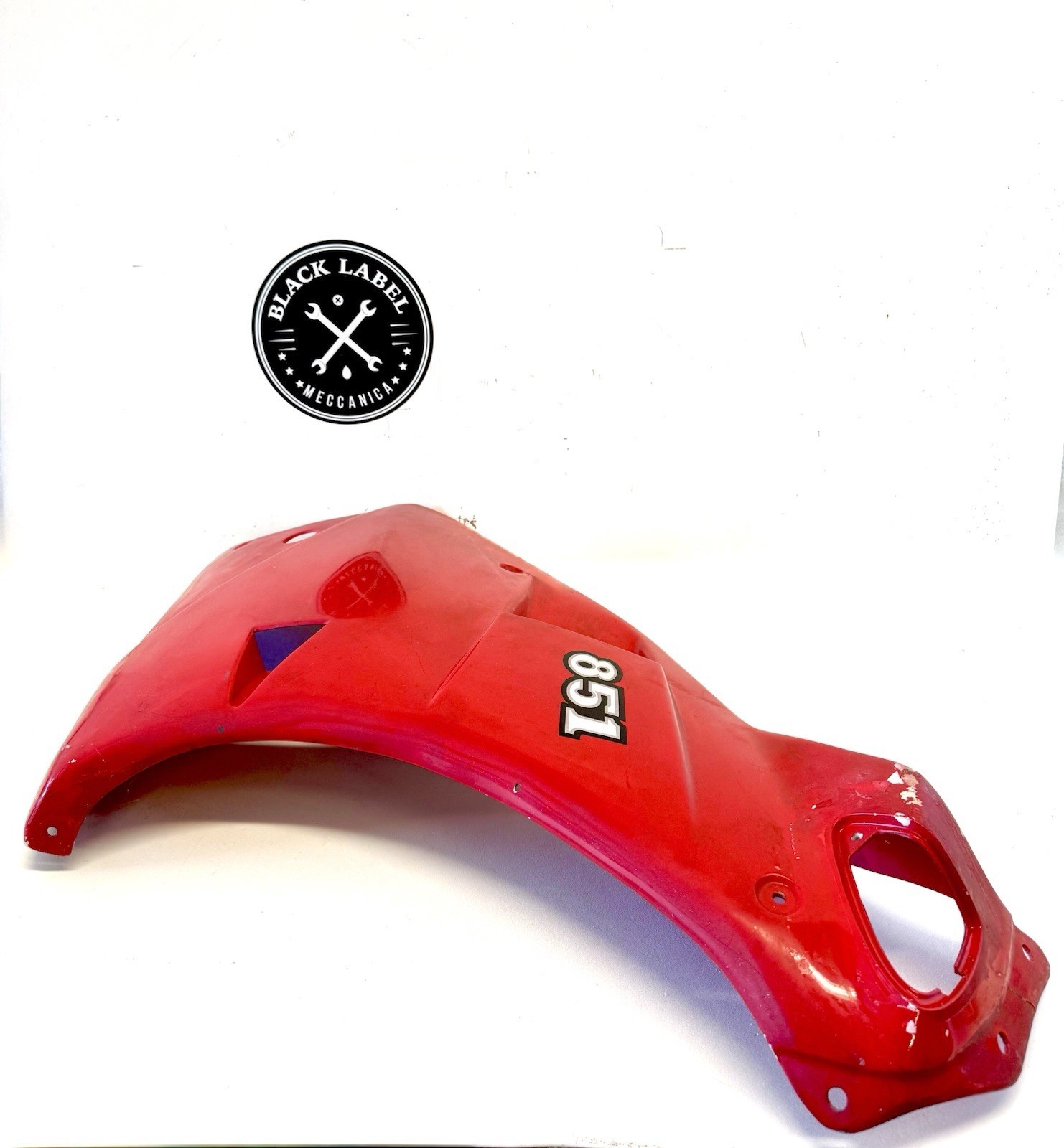 Genuine Ducati 851 Right Upper Fairing Cowl Panel 48030021C Read