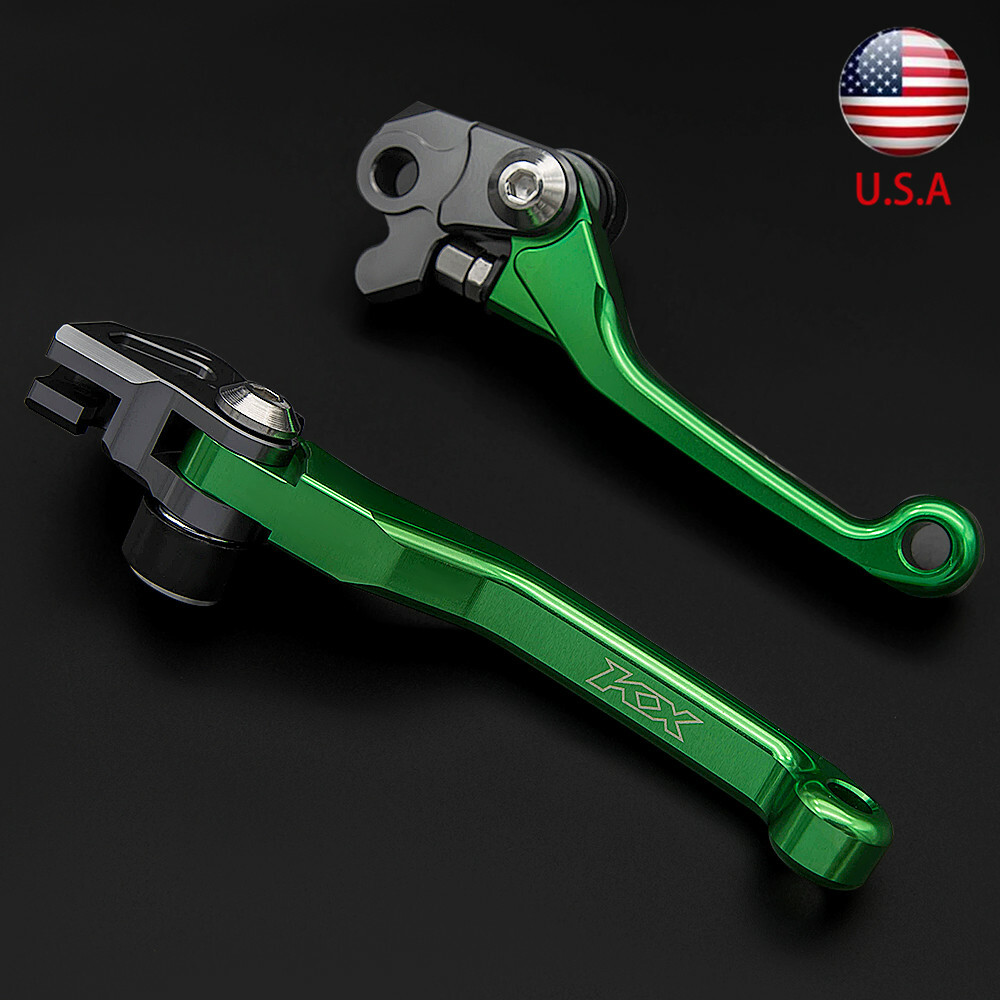 For Kawasaki KX250 2019-2020 KX250F KX450F 2013-2018 Brake Clutch Levers KX Logo