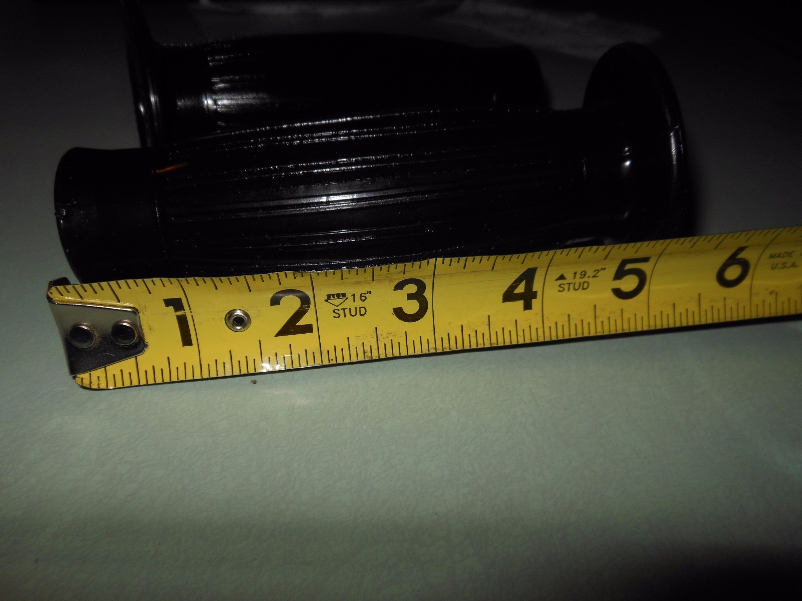 2 Vintage O.G.K. Beston Black Triumph Norton 5-1/4″ Set Grips 1″ Bar # 68-3C