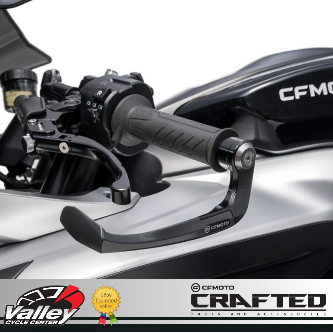 CFMoto 2025 675SS Lever Protectors Hand Guards in Black Left & Right Set OEM