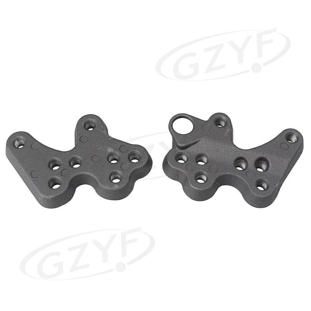 Front Footpegs Footrests Bracket Kit Fit Suzuki GSXR1000 2005-2010 Driver Rider