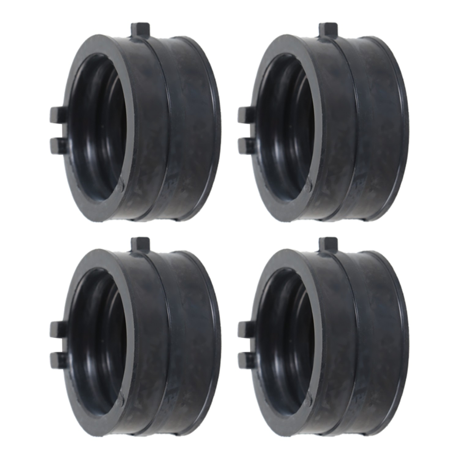 4x Intake Manifold Rubber Boots for Honda CBR600 CBR600F2 CBR600F3 16211-MV9-670
