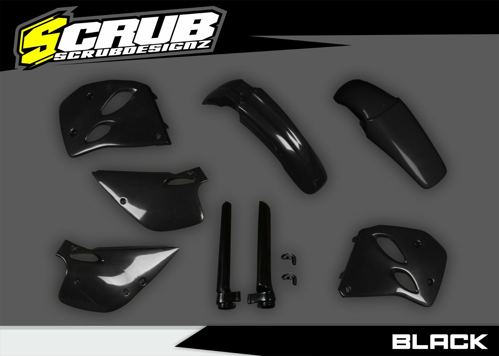 KTM EXC 125/250/300/360 1993-1997 (2-Stroke) Enduro Plastic Body Kit