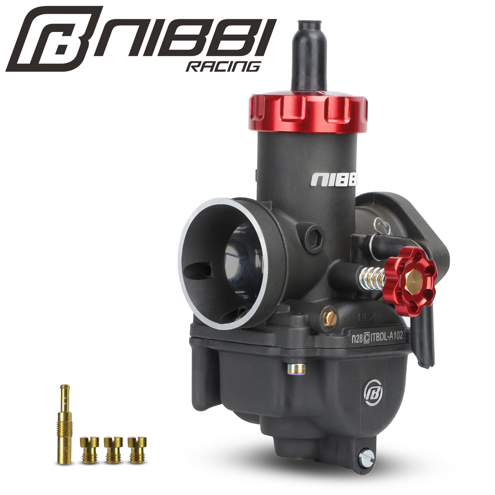 NIBBI PEZ28 Carburetor For Dirt Bike ATV Taotao SunL Hawk XR200 Apollo JCL PZ30