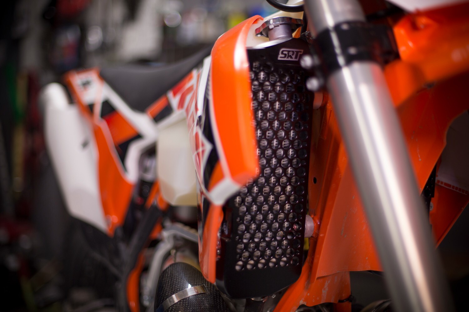 KTM Radiator Guards – 2007/2016 – Silver