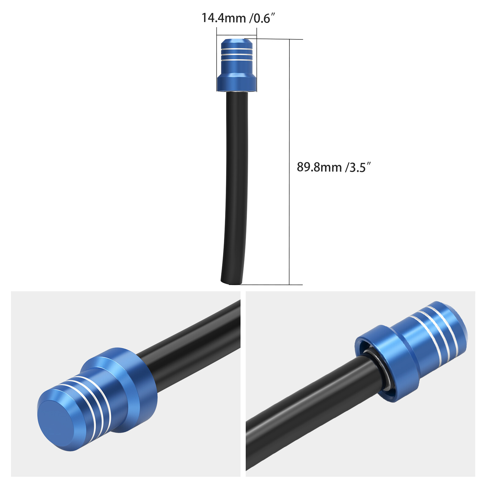 Gas Fuel Cap Valve Vent Breather Hose Tube For Yamaha YZ 65 80 85 125 250 YZ250F