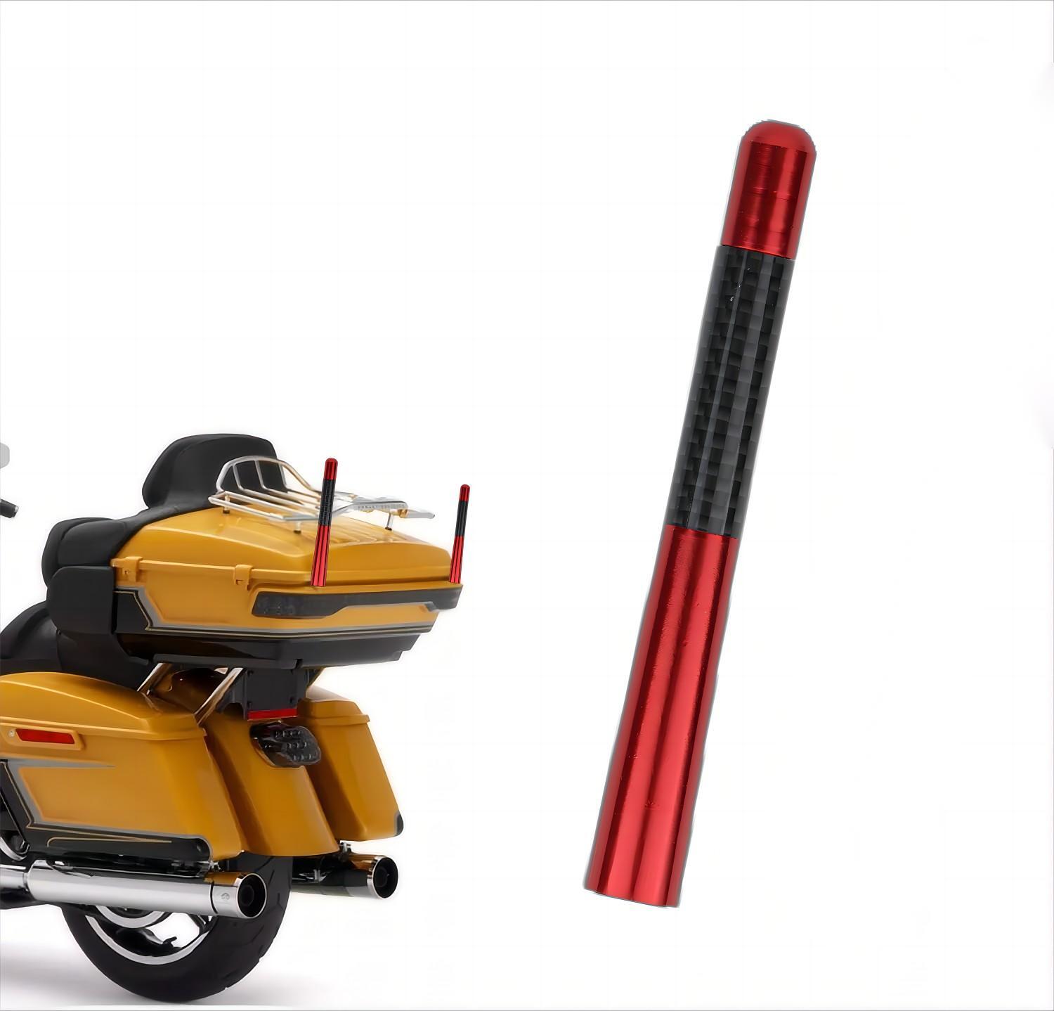 Motorcycle 4.7” Antenna Mast For Harley Davidson Road Street Electra Tour Glide