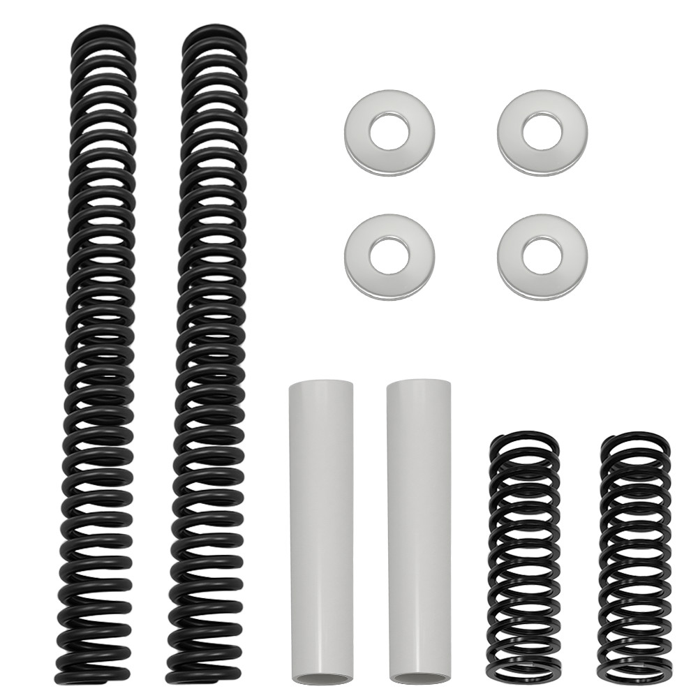 41mm Progressive Drop In Fork Lowering Kit for Harley Electra Glide Fat Boy Dyna