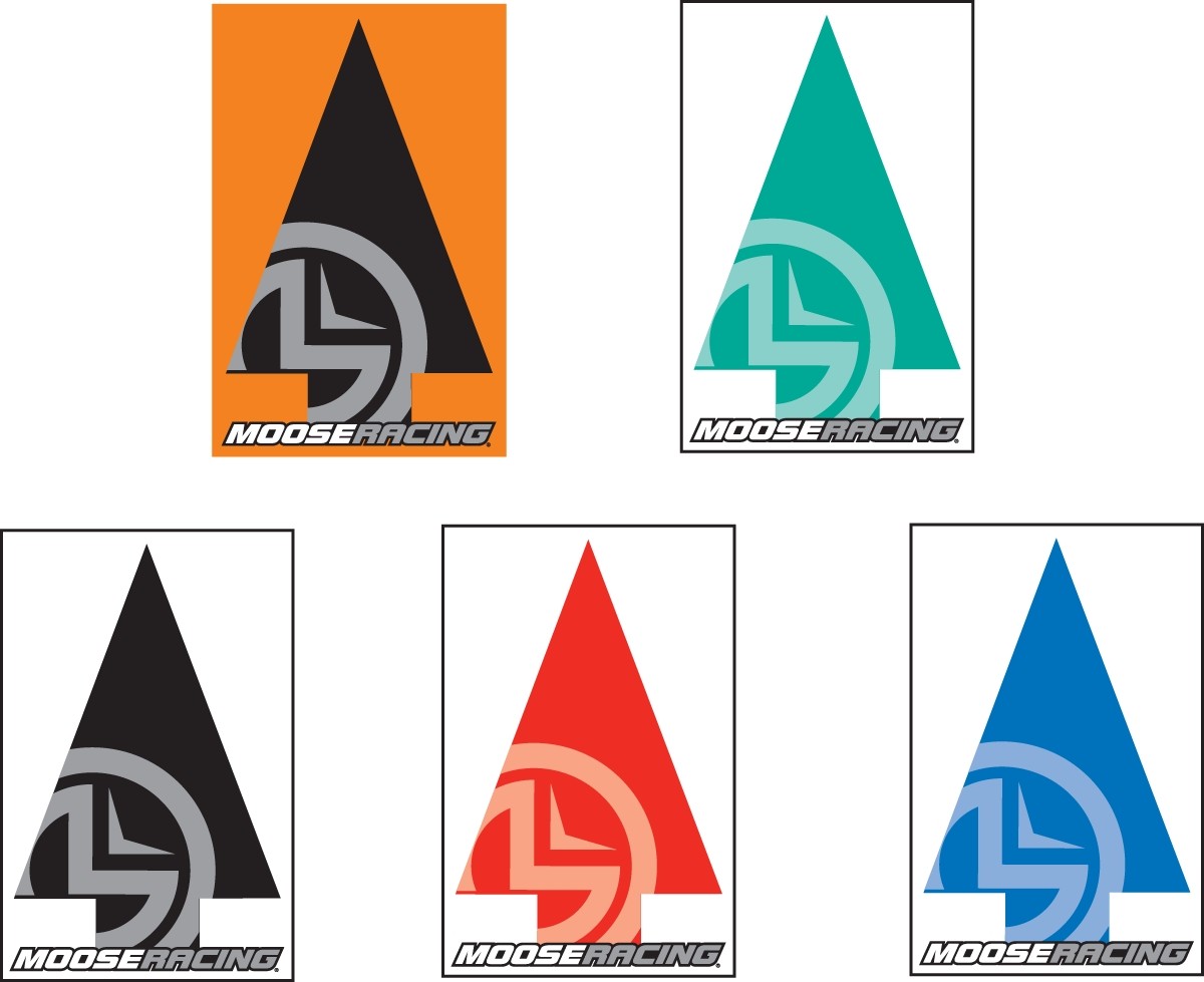 Moose Racing Course Arrow Blue/White #9901-0324