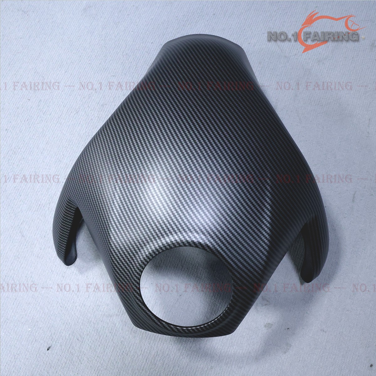 Flat Black Carbon Fiber ABS Fairings Kit For Kawasaki Ninja 650 2012-2015 ER6F
