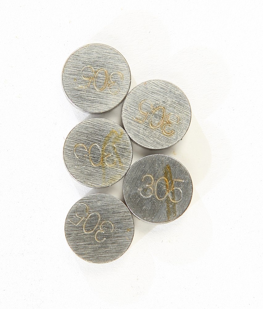 K&L Supply – 13-6791 – 9.50mm Valve Shim Refill, 3.05mm (5 Pack)