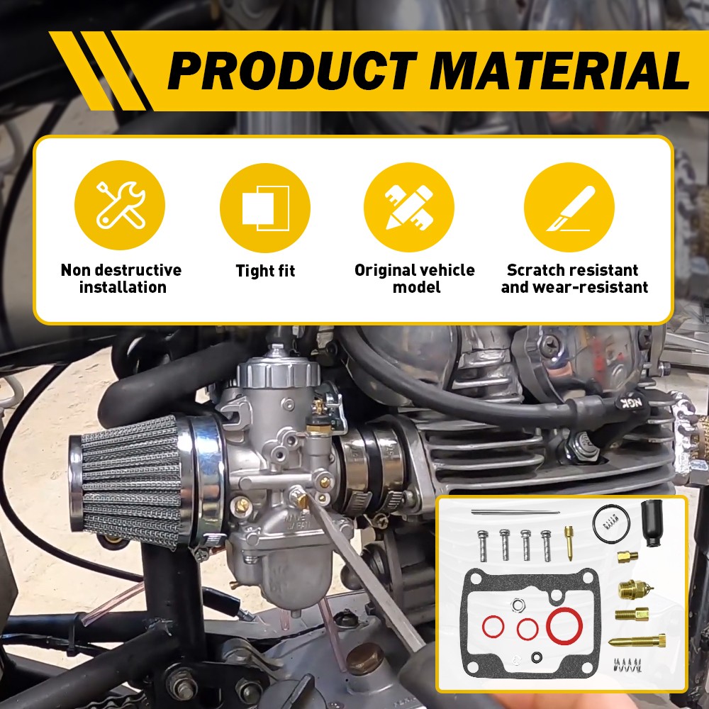Carburetor Carb Rebuild Kit Repair For Mikuni Vm30 Vm32 Vm34 Vm 30mm 32mm 34mm