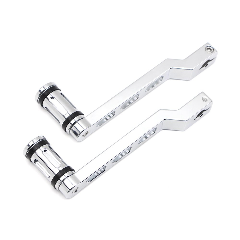 Motorcycle Heel Toe Gear Chrome Shift Lever Shifter Peg for Harley FL Softail