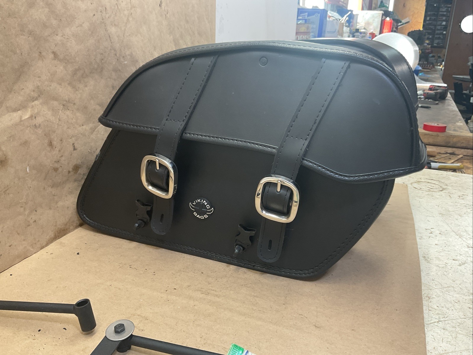 Kawasaki Vulcan 750 Saddle Bags Nice Like New