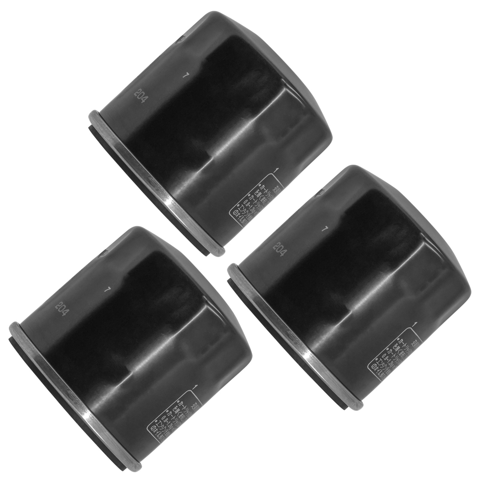 3 Pack Oil Filter for Kawasaki VN1500 Vulcan 88 1500 1500L Nomad Fi 1987-2004
