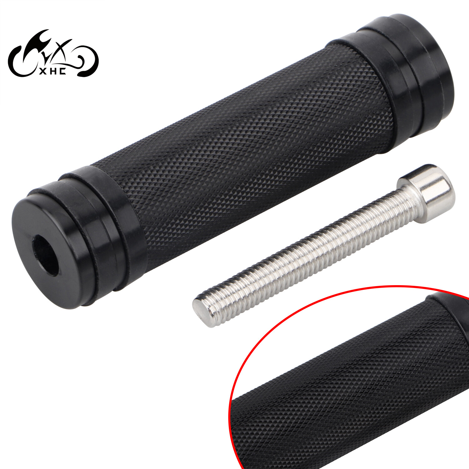 Black Extended Toe Foot Shift Shifter Peg For Harley Touring Dyna Softail Fatboy