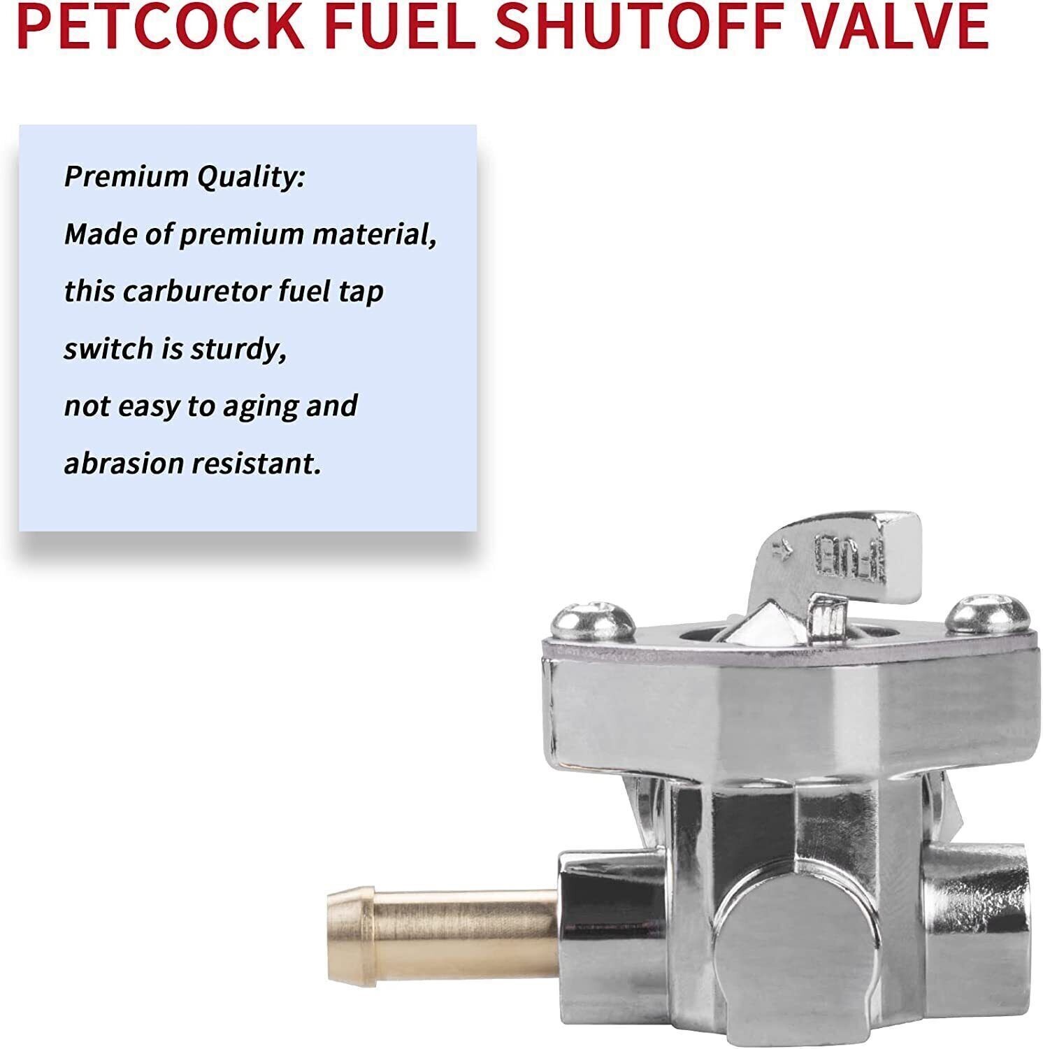 22mm Fuel Valve Petcock Left Spigot For Harley Davidson Sportster 883 62167-81