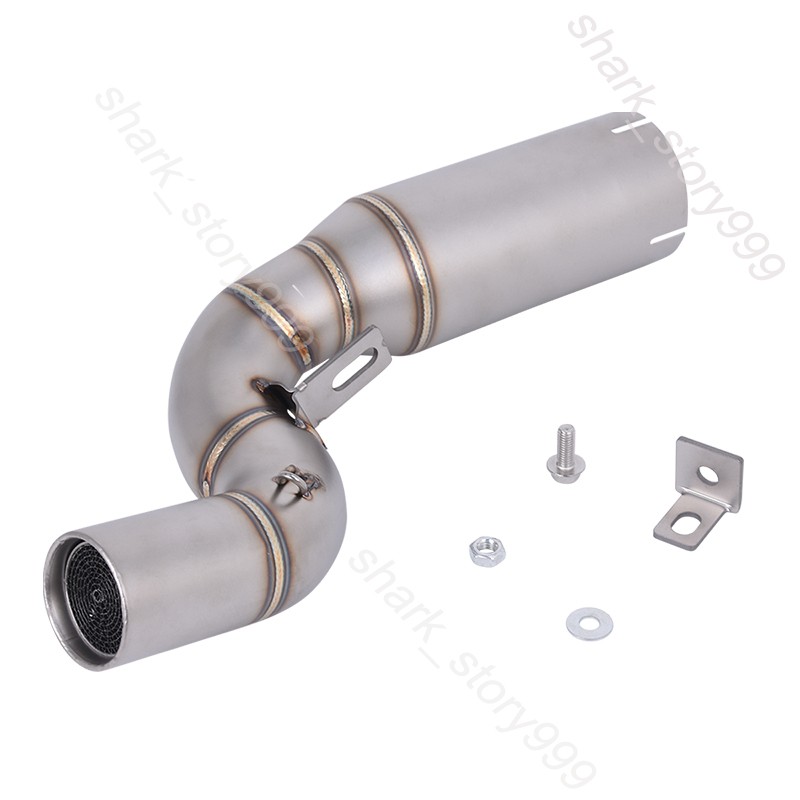 Exhaust Mid Pipe Black Muffler Modified for Duke 390 250 125 SMC R 2025 2026