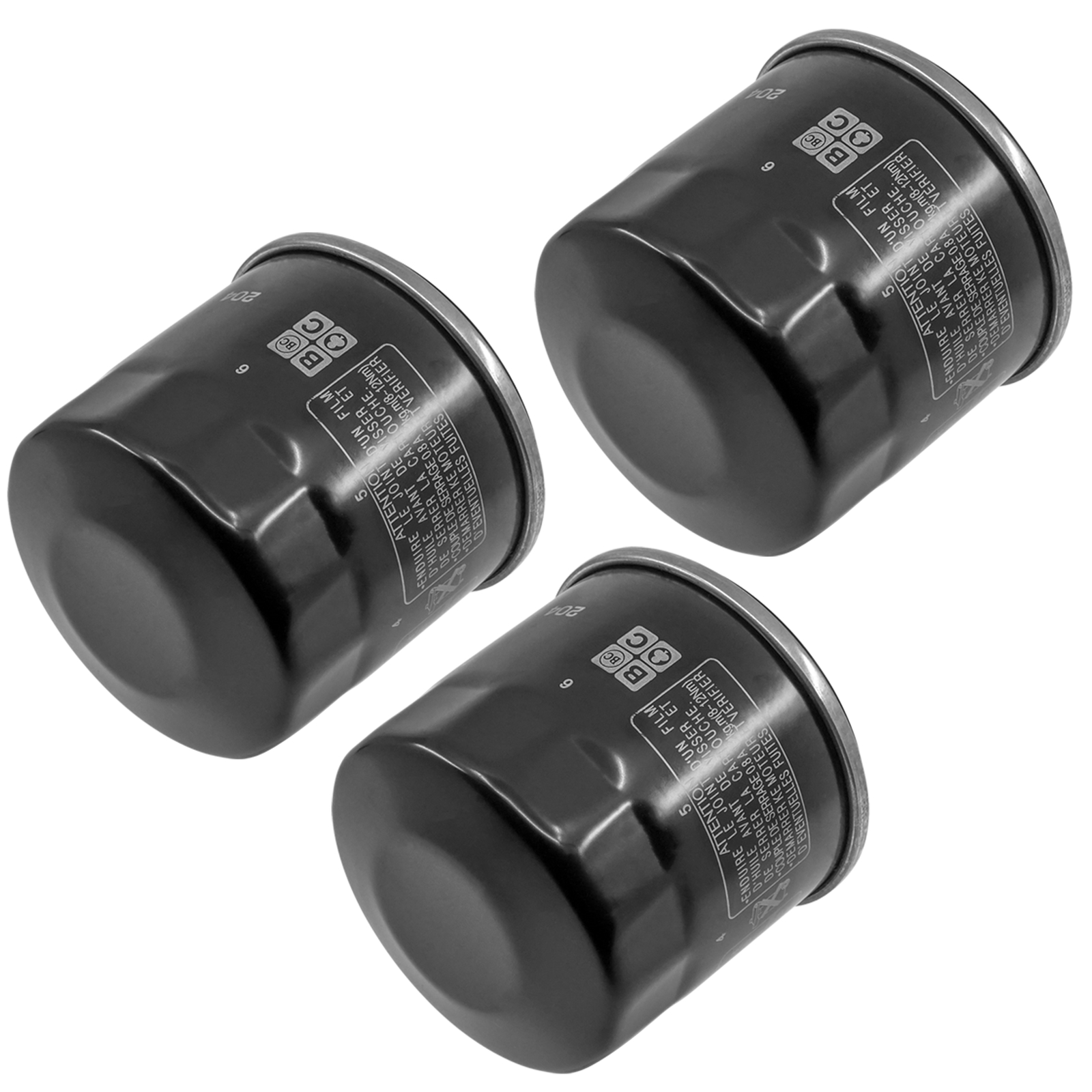 3 Pack Oil Filter for Kawasaki VN1500 Vulcan 88 1500 1500L Nomad Fi 1987-2004