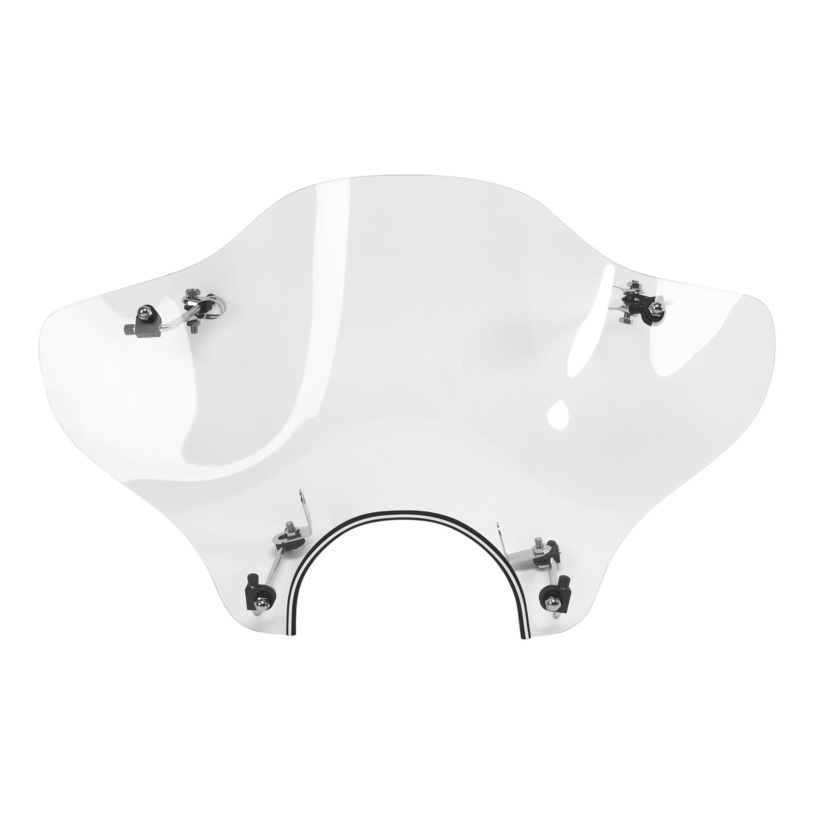 Motorcycle Windshield Windscreen Mounting Kit Universal Fit For Honda Cruiser