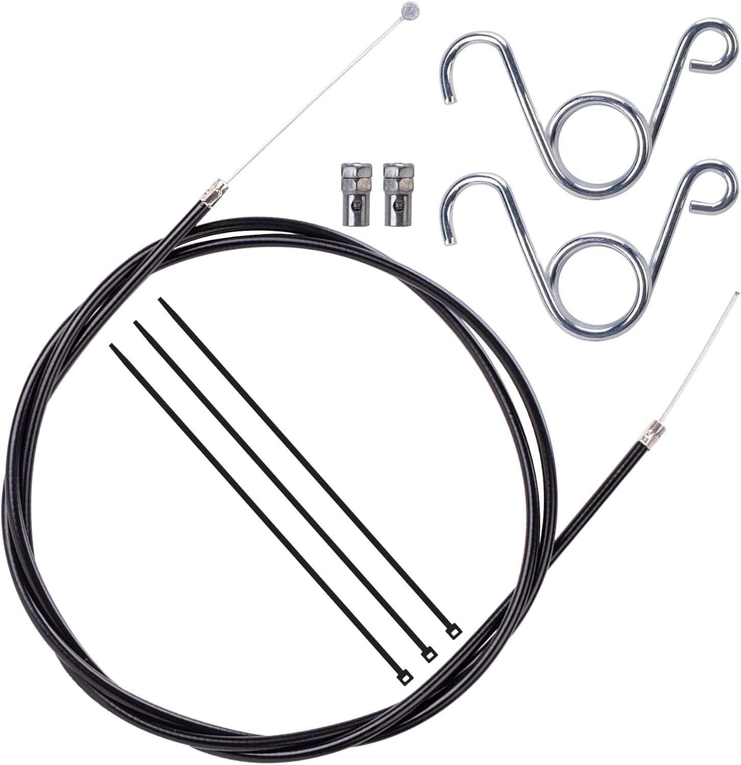 Universal 60” Throttle Cable Kit for Go-Kart, Minibike & ATV – Durable Metal