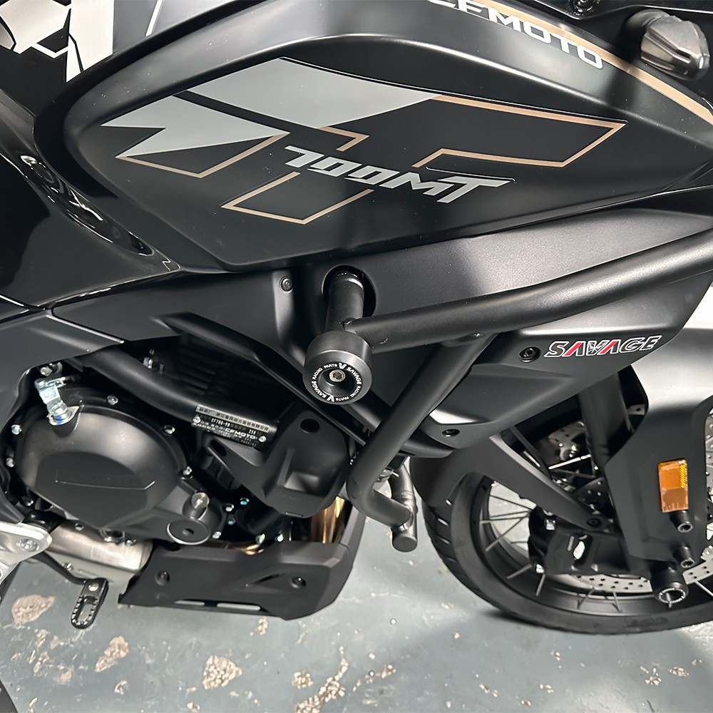 Fender Fork Frame Fairing Bar Slider Crash Protector Guard For CFMOTO 700MT
