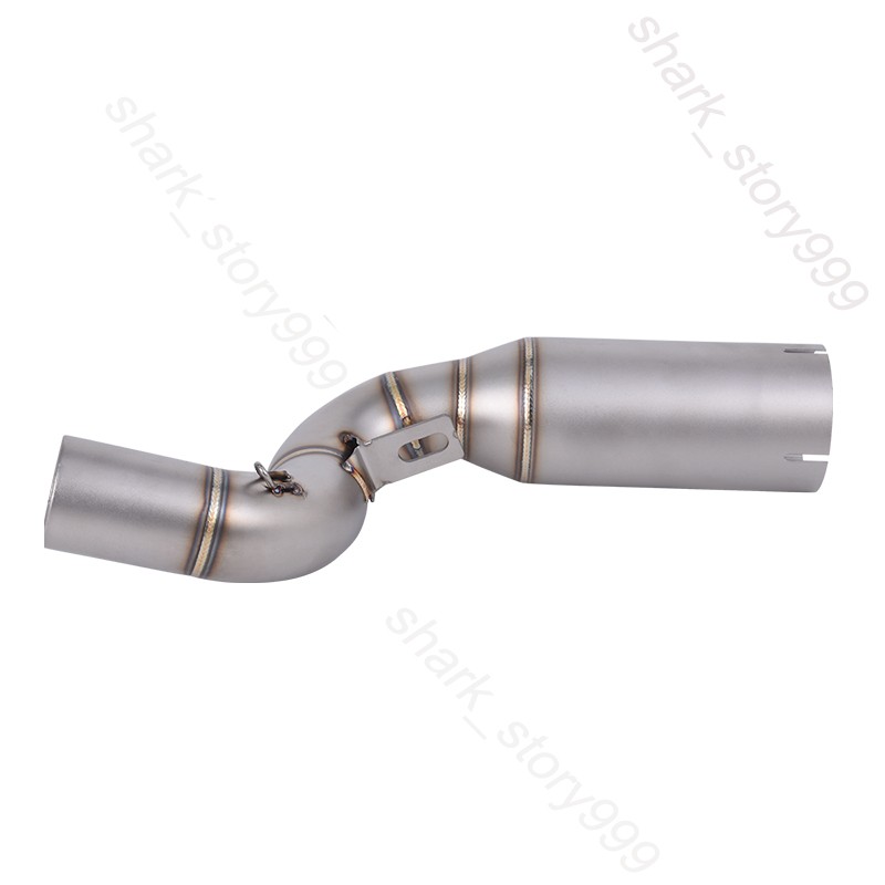 Exhaust Mid Pipe Black Muffler Modified for Duke 390 250 125 SMC R 2025 2026