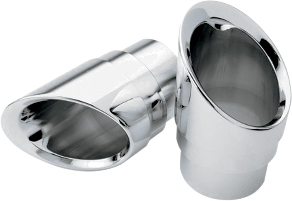 Cobra Billet Exhaust Tip Slashdown For 2.5-in Speedster/Dragster Exhaust PT1001P