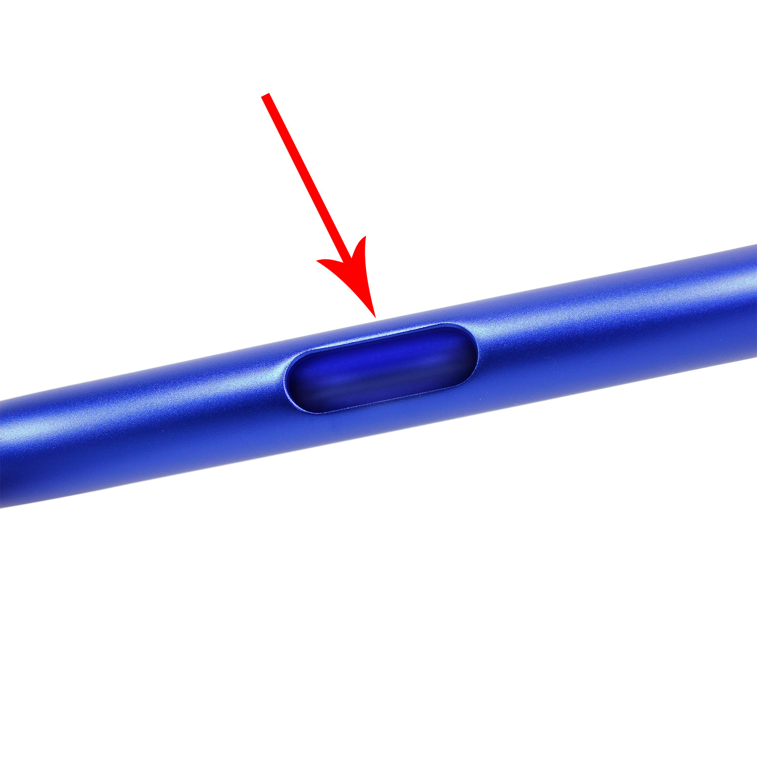 Aluminum 1.0″ Blue Straight Drag Handlebar for Harley Softail FLFB/S FXBR/S FXLR