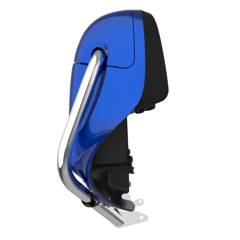 Advanblack Lower Vented Fairing CRUSHED SAPPHIRE BLUE Fits 2014+ Harley Touring