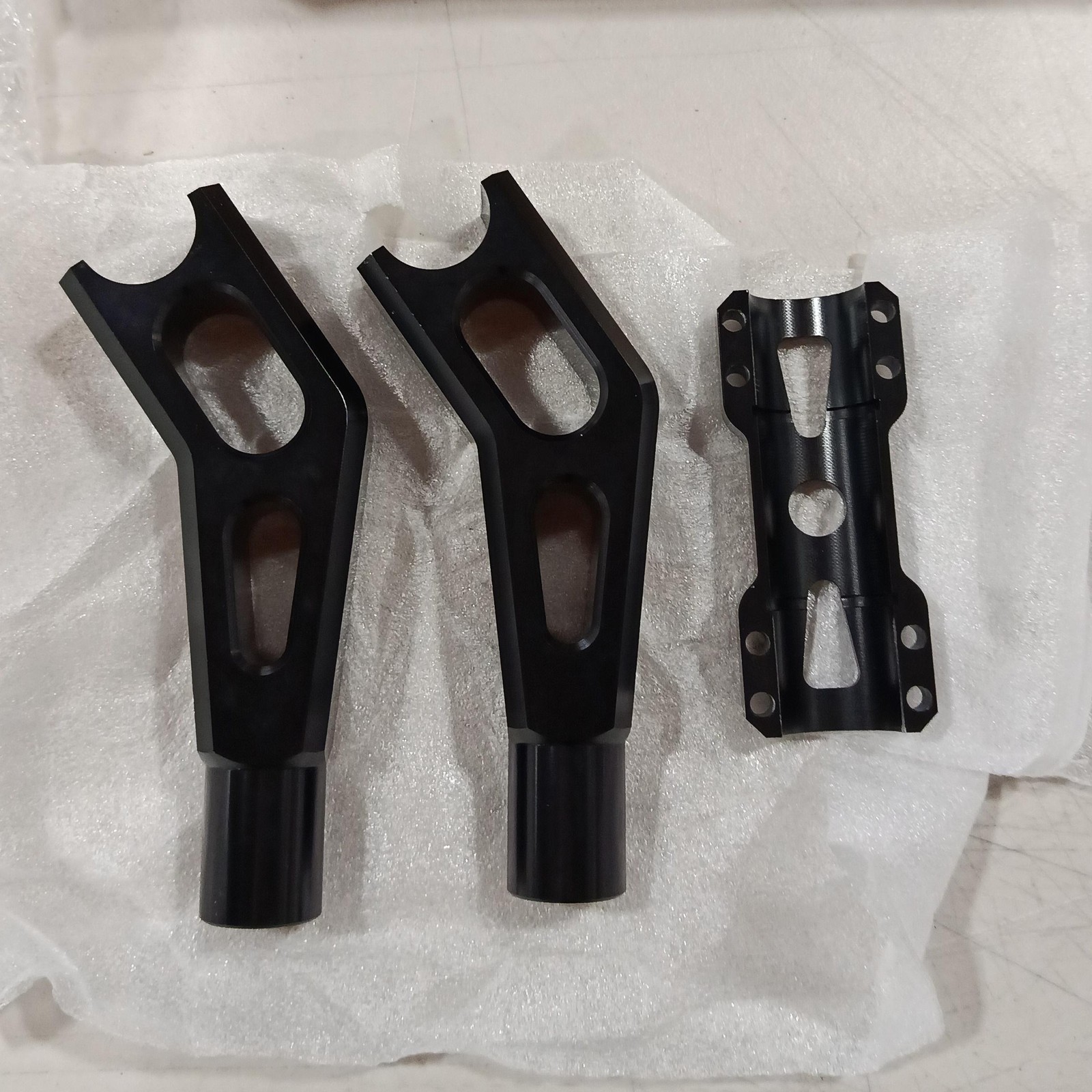 Pullback 7″ 8″ Riser Clamp For Harley Club Style 1″ 1.25″ 1-1/8″bar Dyna Softail
