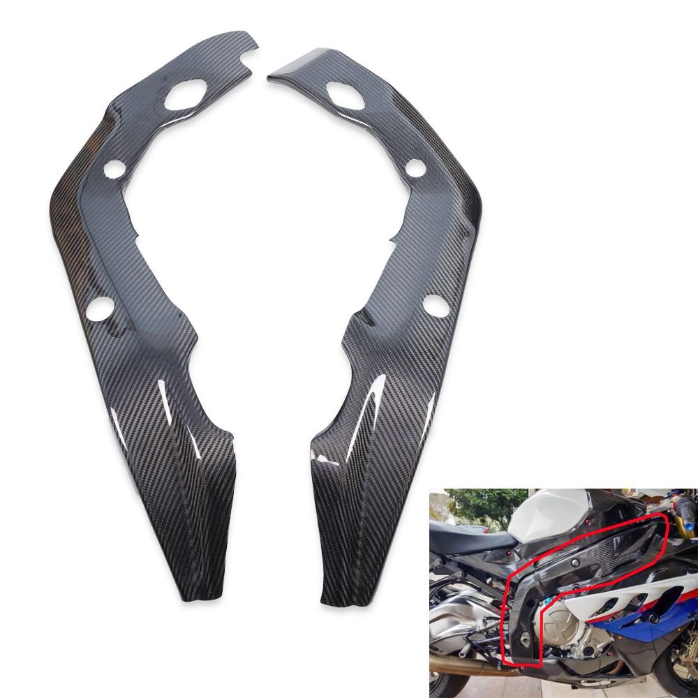 FTF Carbon Fiber Frame Covers for BMW (S1000RR 2009-2014) (S1000R 2014-2016)